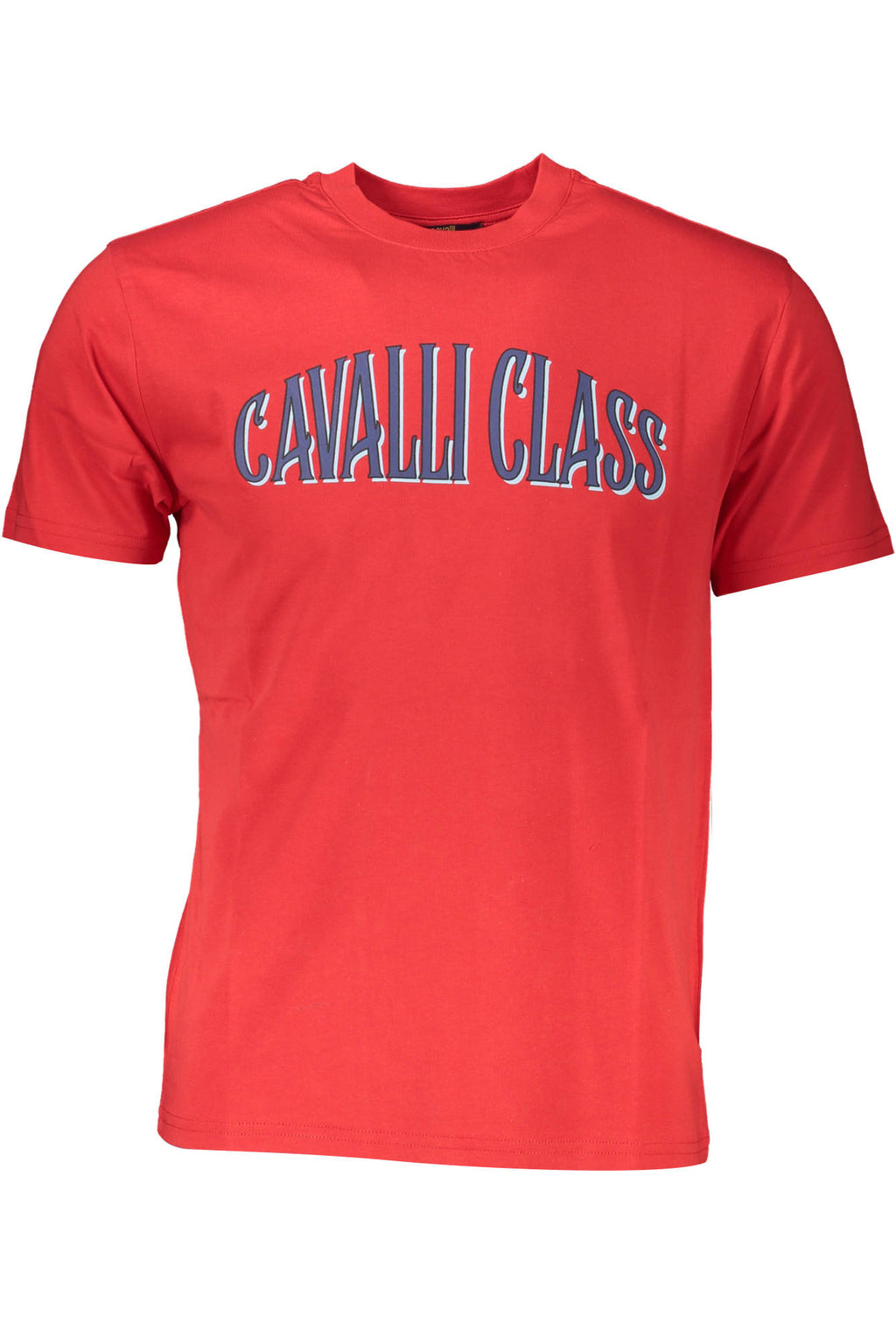 CAMISETA DE MANGA CORTA PARA HOMBRE CAVALLI CLASS, ROJA 