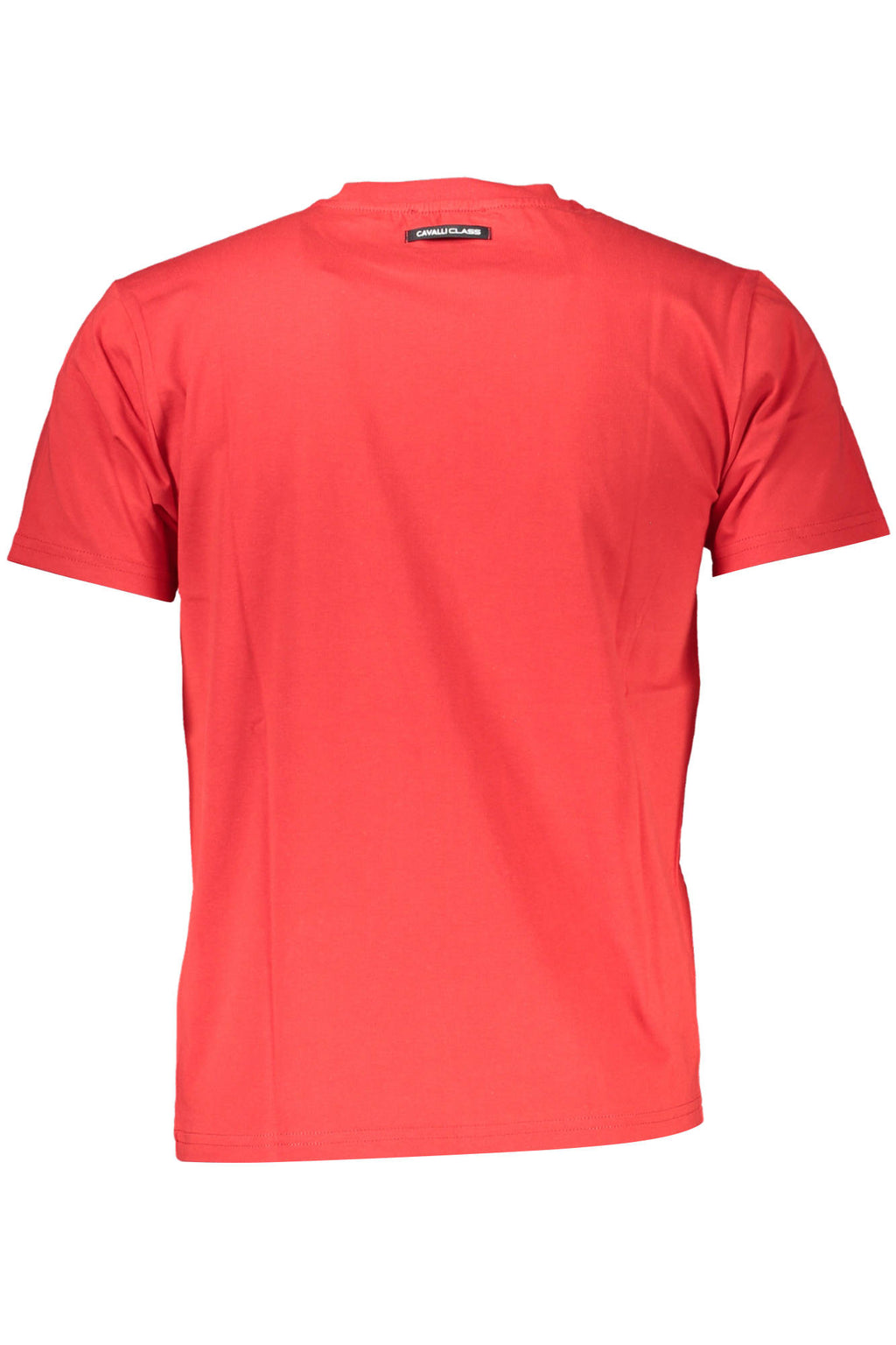 CAMISETA DE MANGA CORTA PARA HOMBRE CAVALLI CLASS, ROJA 