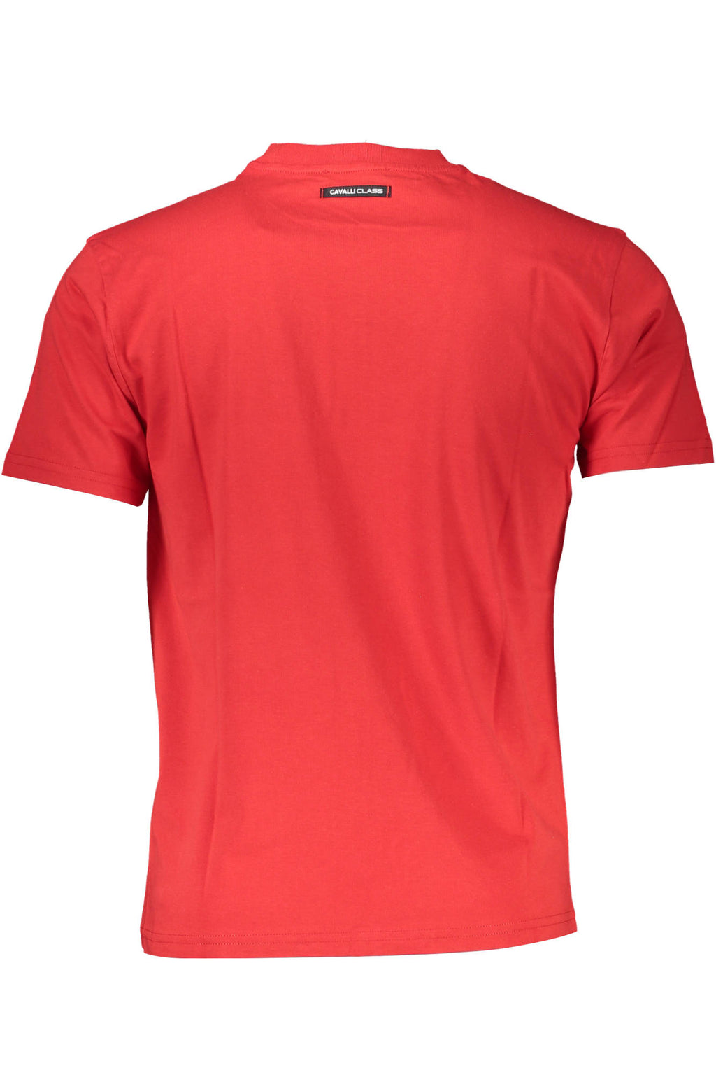 CAMISETA DE MANGA CORTA PARA HOMBRE CAVALLI CLASS, ROJA 
