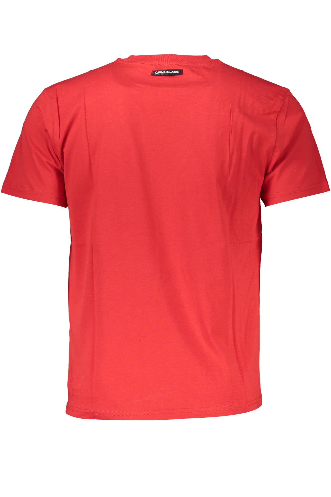 CAMISETA DE MANGA CORTA PARA HOMBRE CAVALLI CLASS, ROJA 