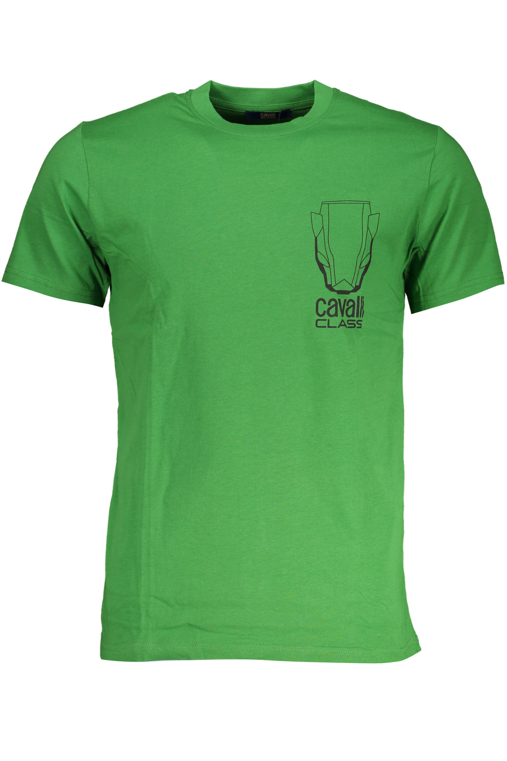 CAMISETA DE MANGA CORTA PARA HOMBRE CAVALLI CLASS VERDE 