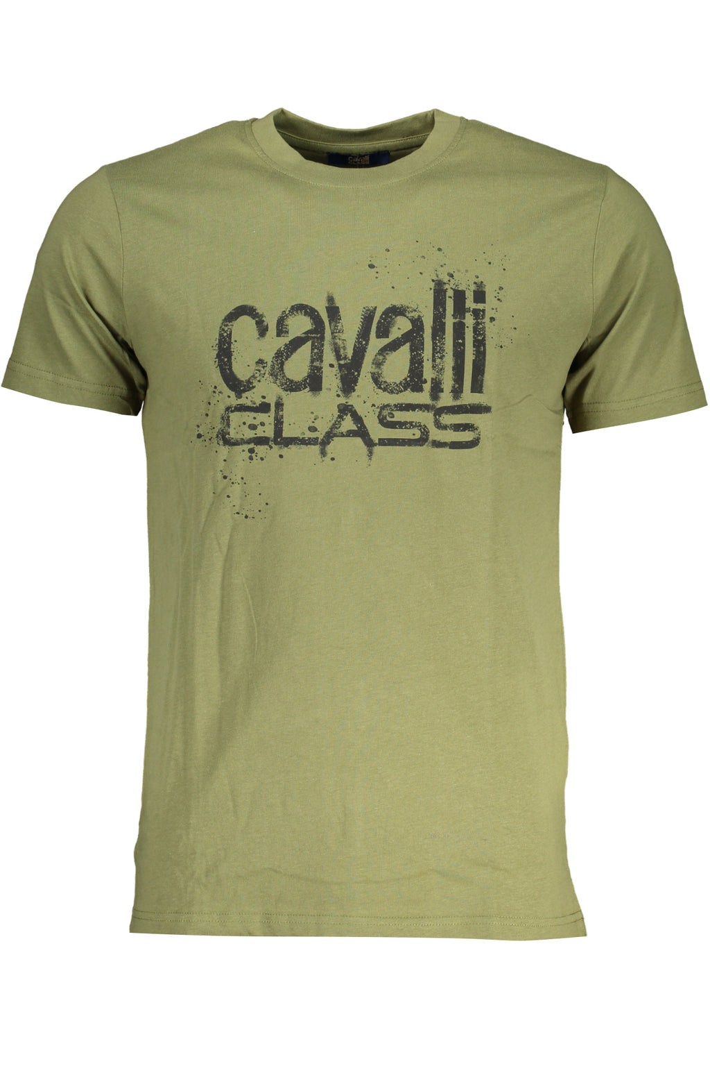 CAMISETA DE MANGA CORTA PARA HOMBRE CAVALLI CLASS VERDE 