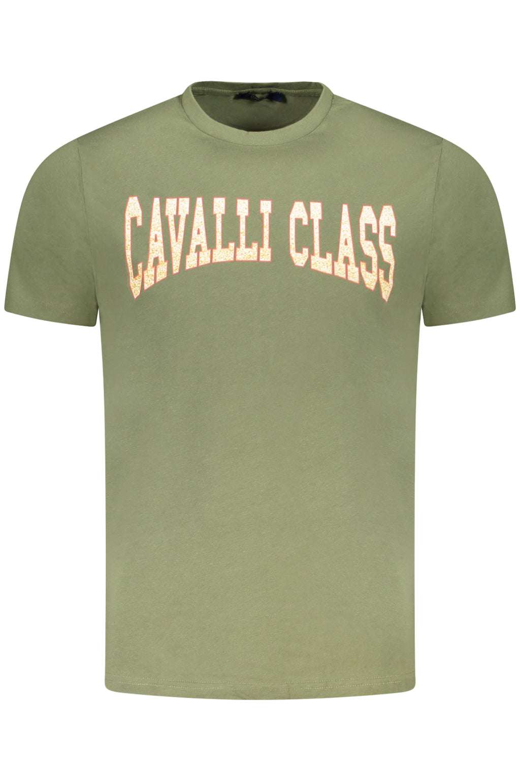 CAMISETA DE MANGA CORTA PARA HOMBRE CAVALLI CLASS VERDE 