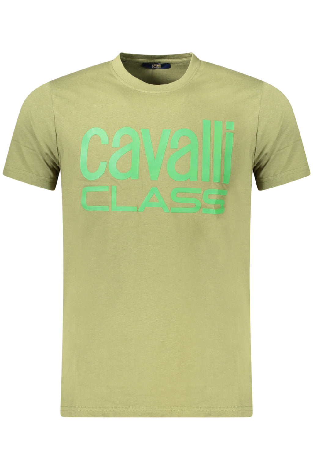 CAMISETA DE MANGA CORTA PARA HOMBRE CAVALLI CLASS VERDE 