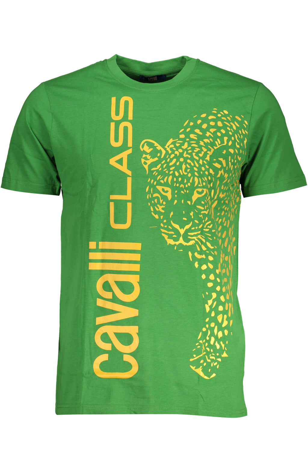 CAMISETA DE MANGA CORTA PARA HOMBRE CAVALLI CLASS VERDE 