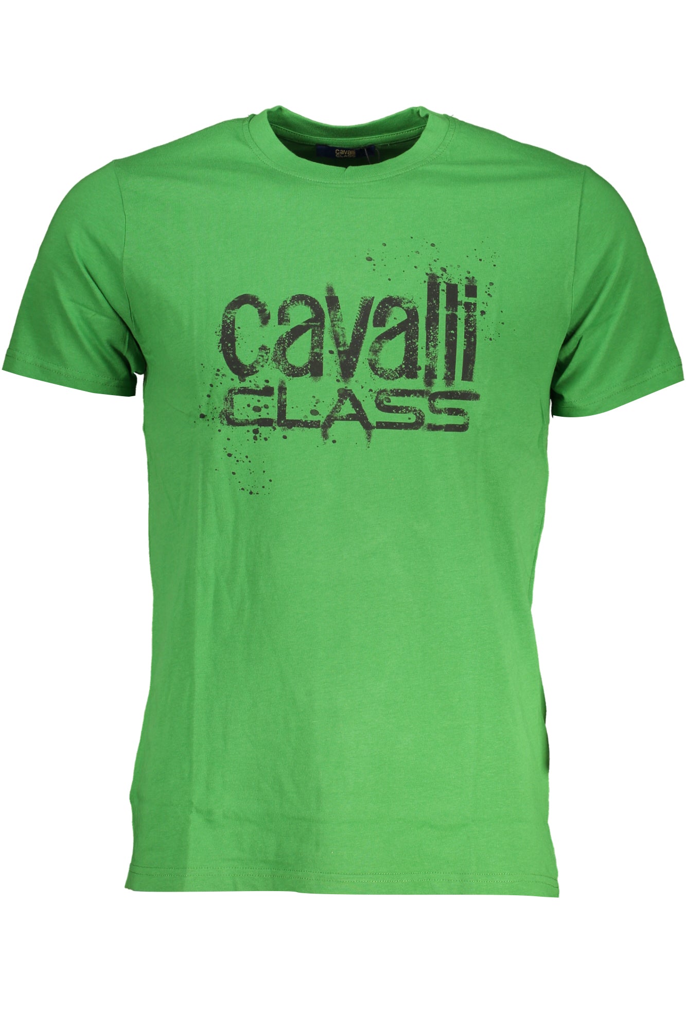 CAMISETA DE MANGA CORTA PARA HOMBRE CAVALLI CLASS VERDE 