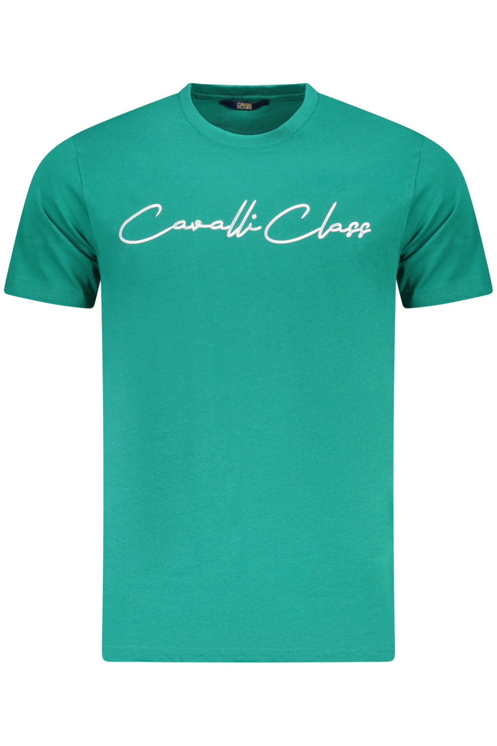 CAMISETA DE MANGA CORTA PARA HOMBRE CAVALLI CLASS VERDE 