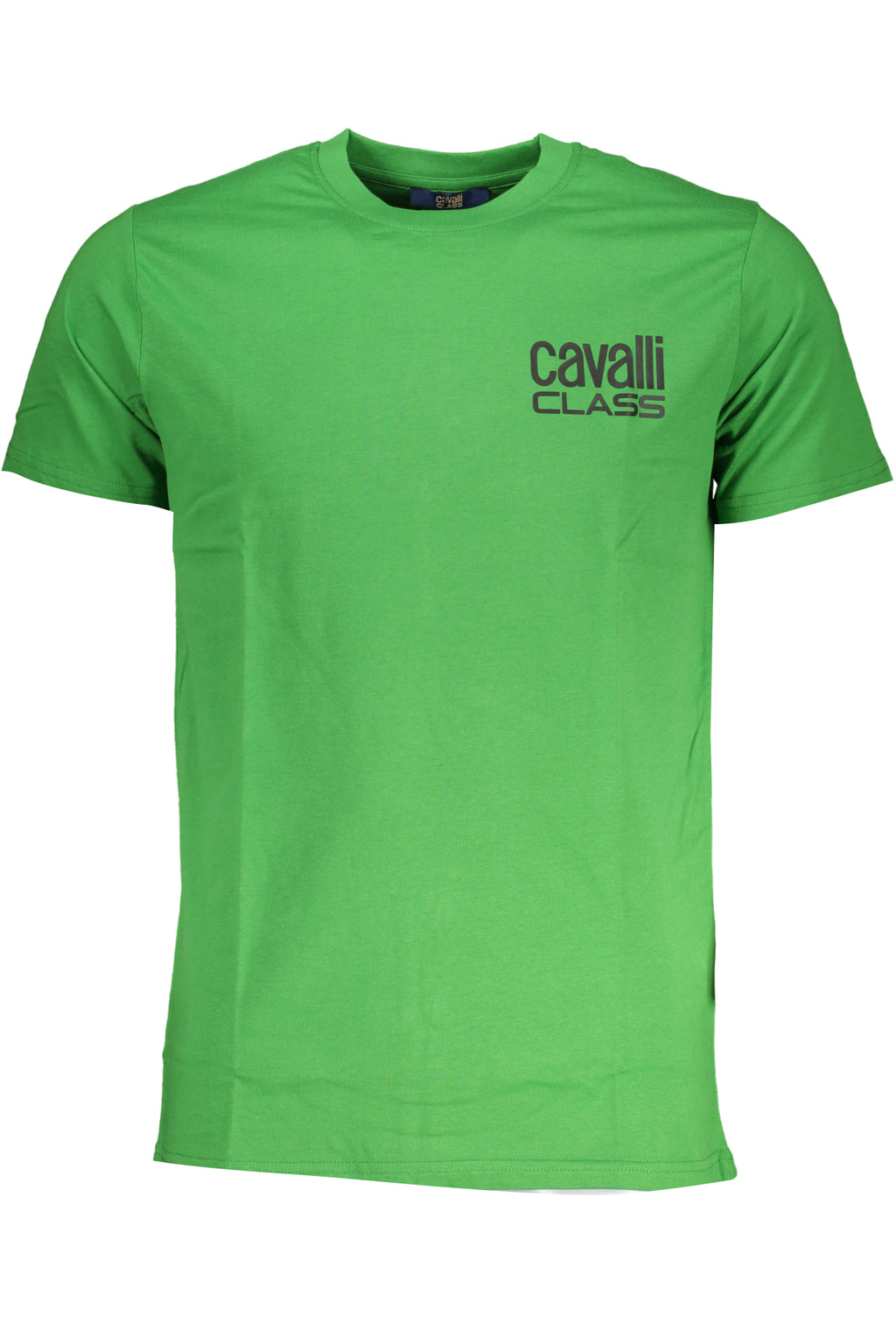 CAMISETA DE MANGA CORTA PARA HOMBRE CAVALLI CLASS VERDE 