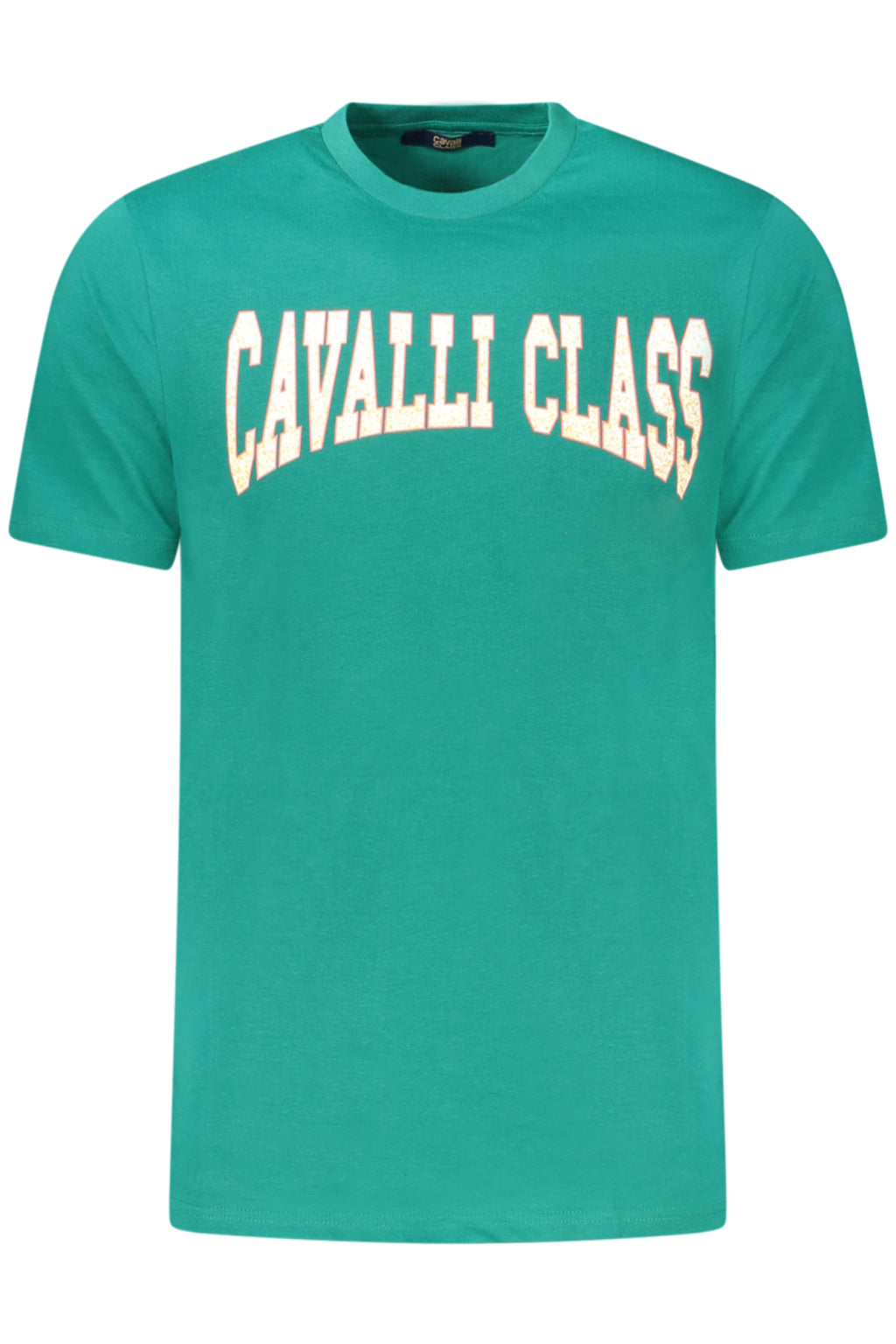 CAMISETA DE MANGA CORTA PARA HOMBRE CAVALLI CLASS VERDE 