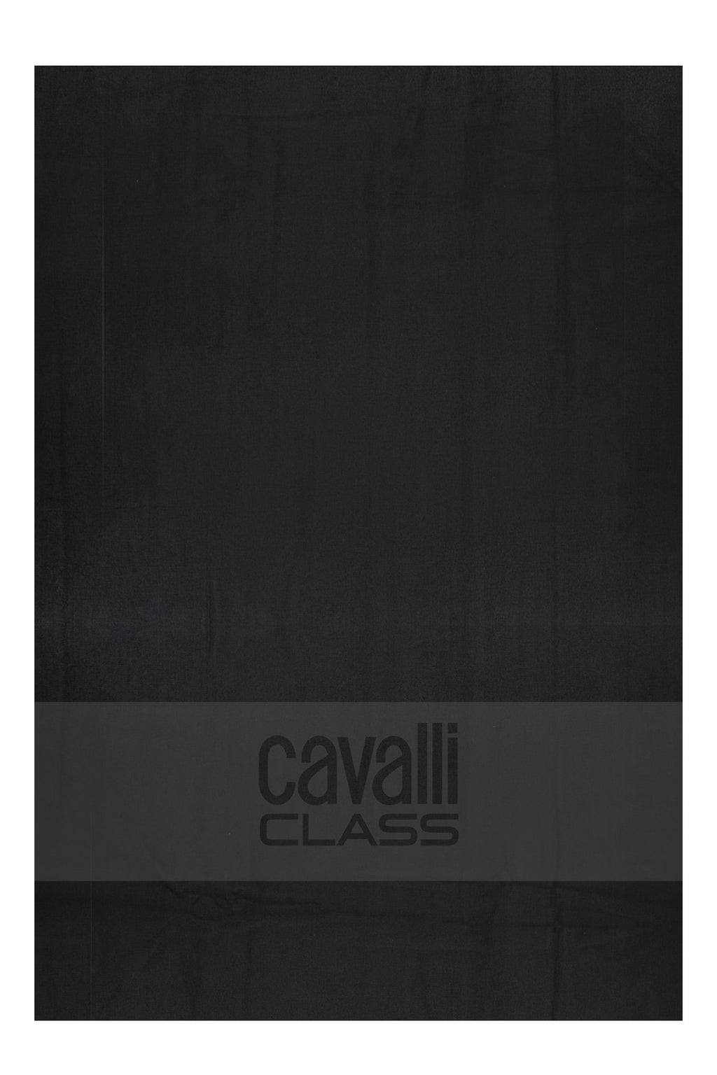TOALLA DE PLAYA NEGRA PARA HOMBRE CAVALLI CLASS 