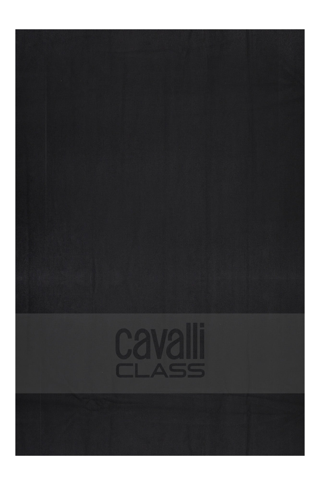 TOALLA DE PLAYA NEGRA PARA HOMBRE CAVALLI CLASS 