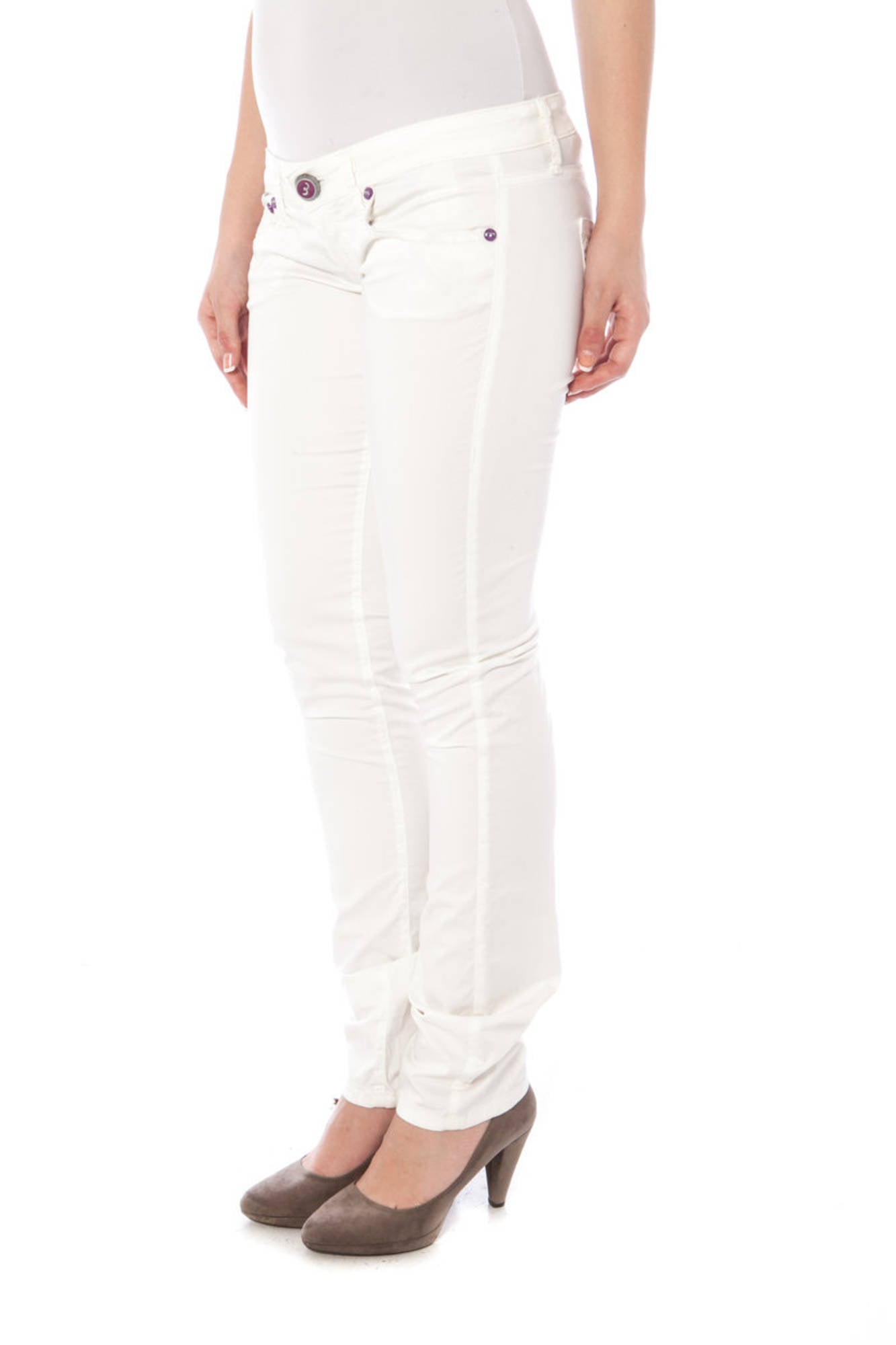 CLINK WOMEN'S WHITE TROUSERS 