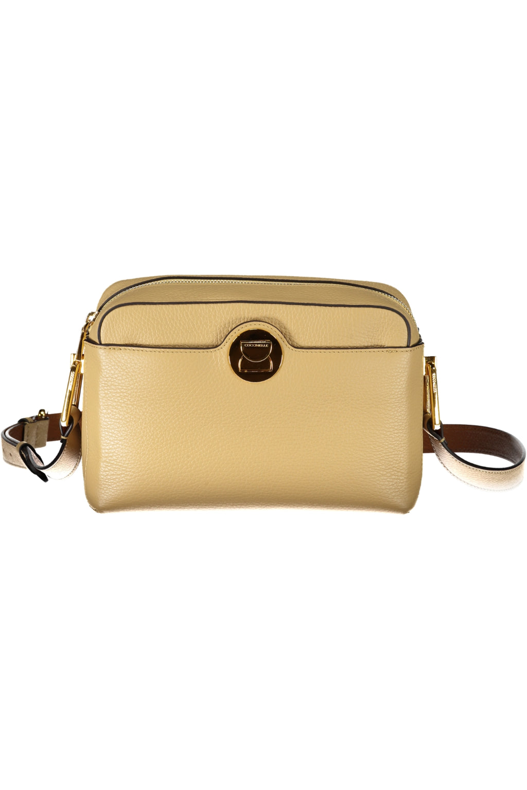 BOLSO COCCINELLE BEIGE PARA MUJER 