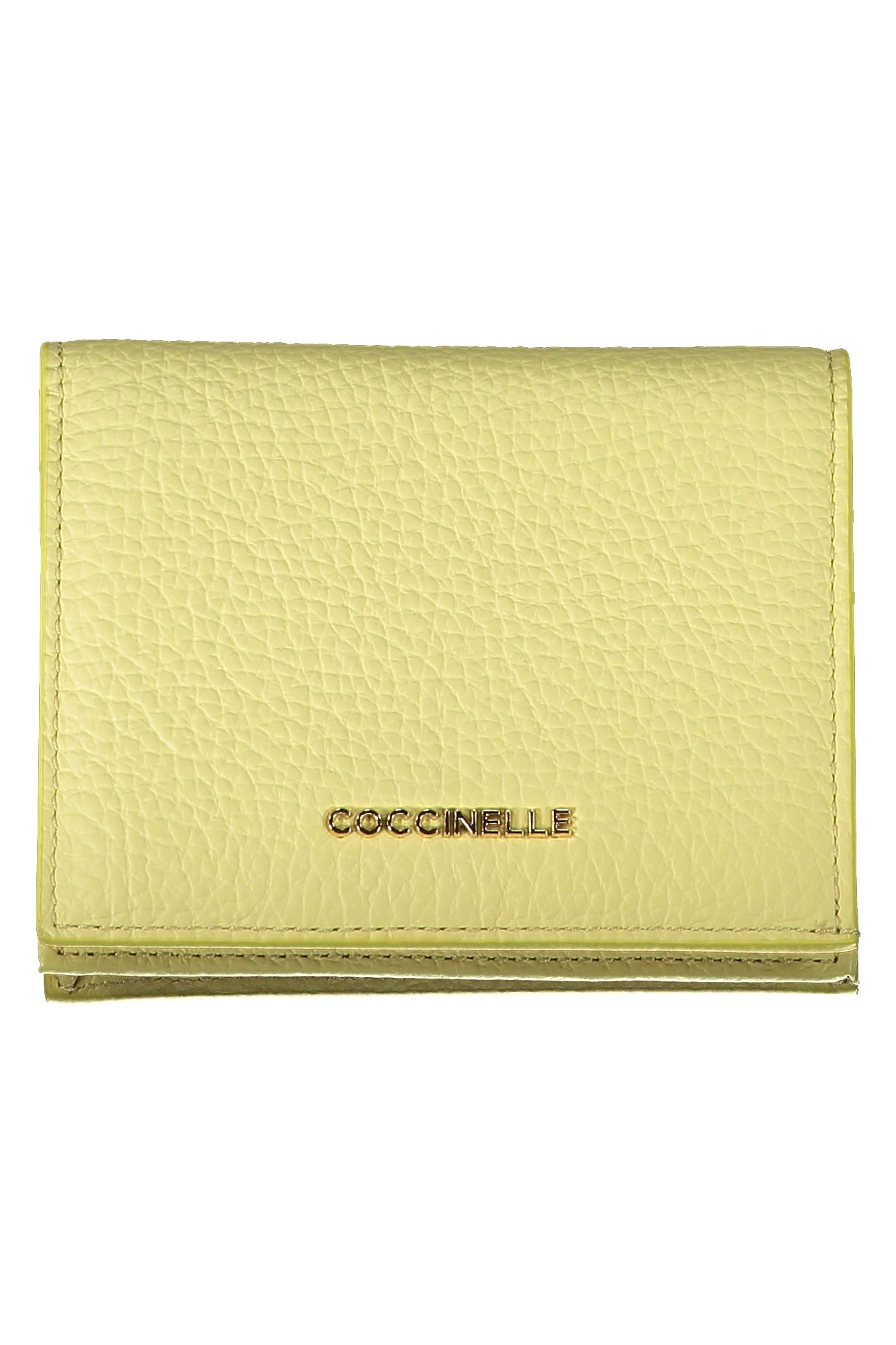 COCCINELLE WOMEN'S YELLOW WALLET 