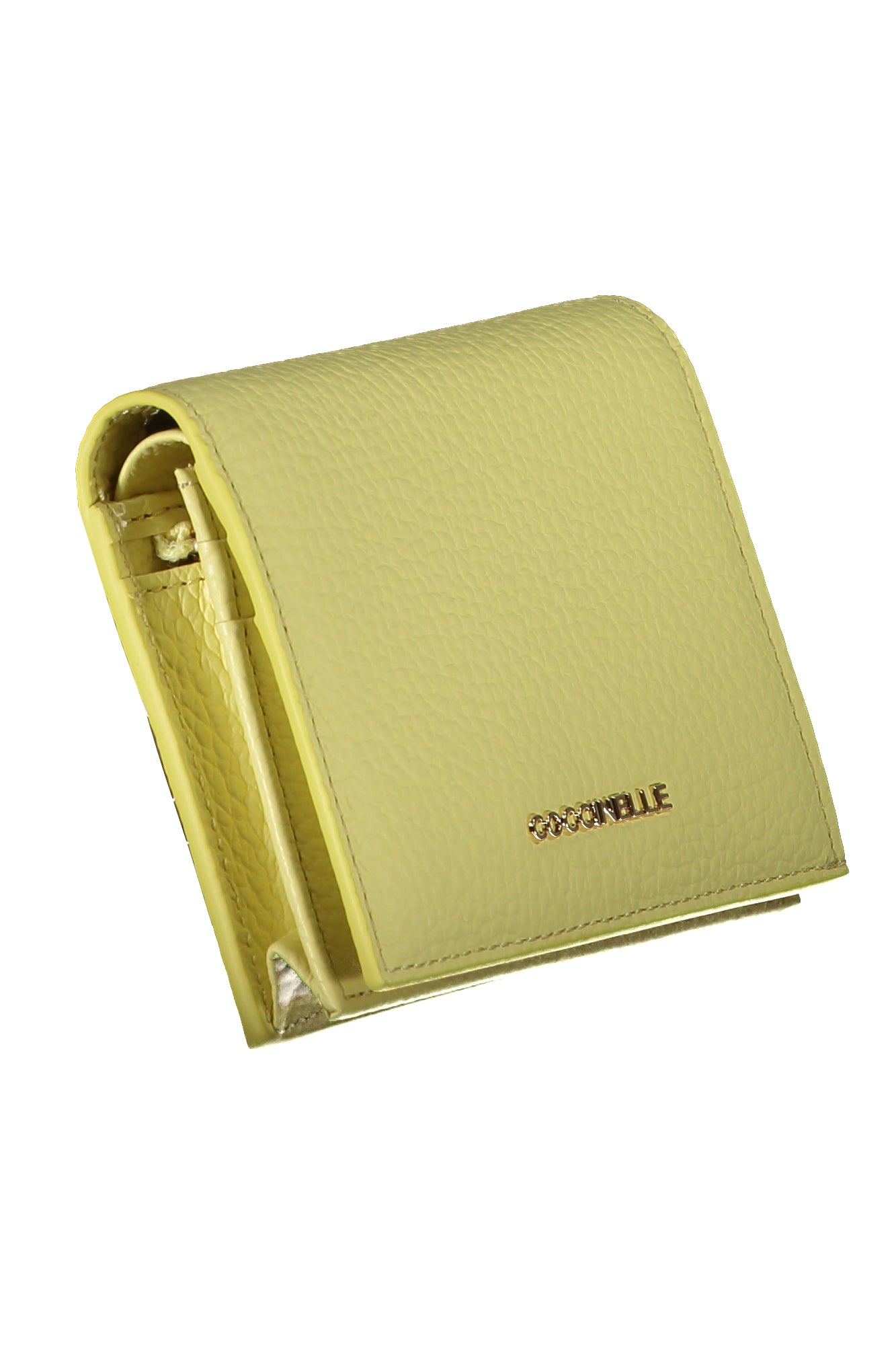 COCCINELLE WOMEN'S YELLOW WALLET 