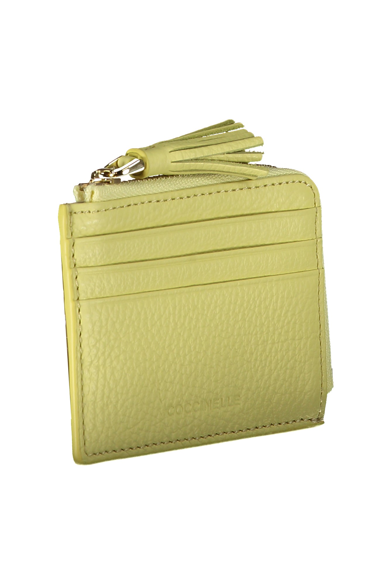 COCCINELLE WOMEN'S YELLOW WALLET 