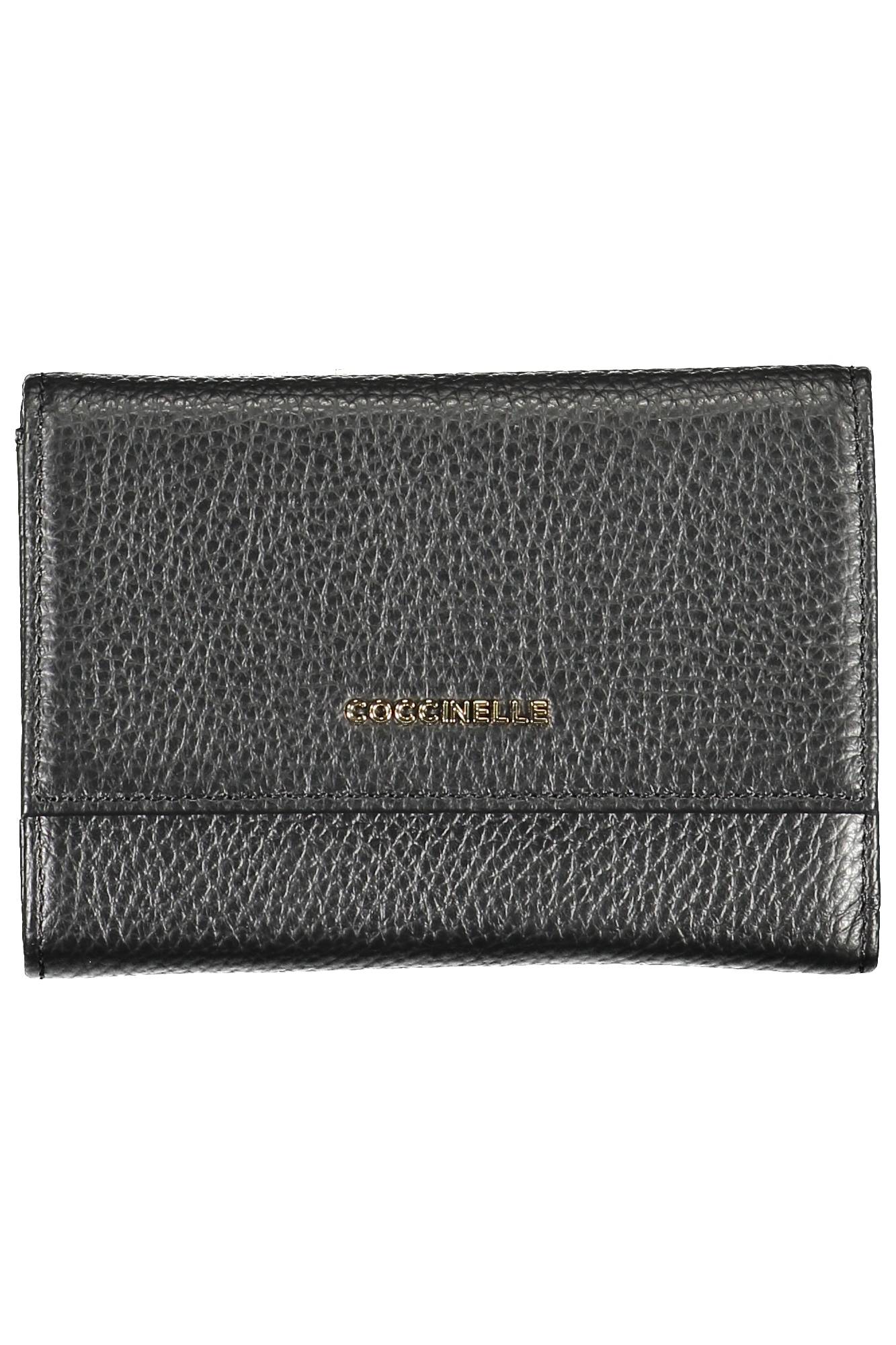 COCCINELLE WOMEN'S BLACK WALLET 