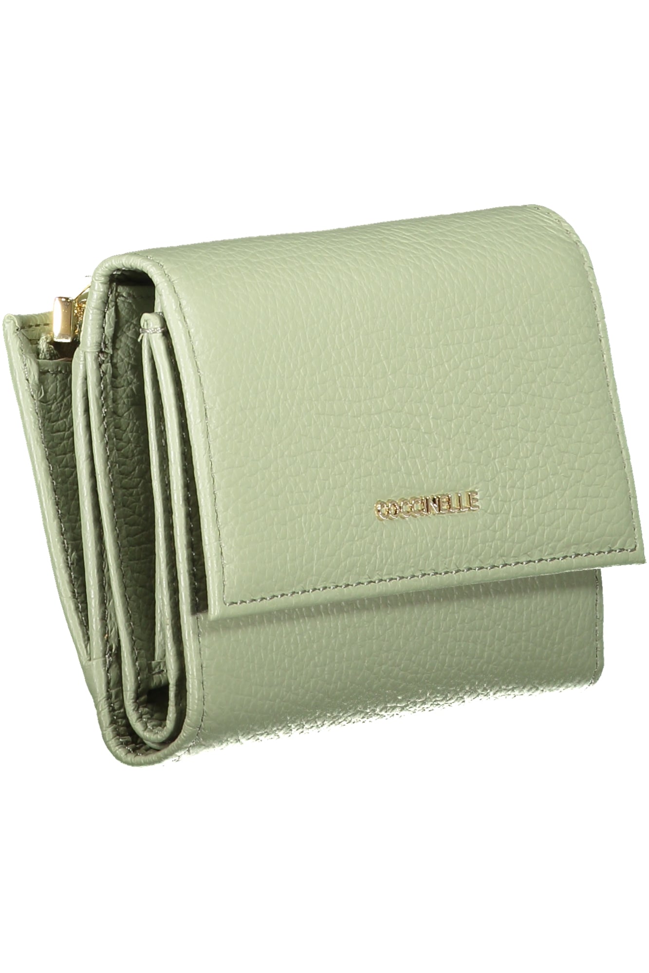 COCCINELLE WOMEN'S GREEN WALLET 