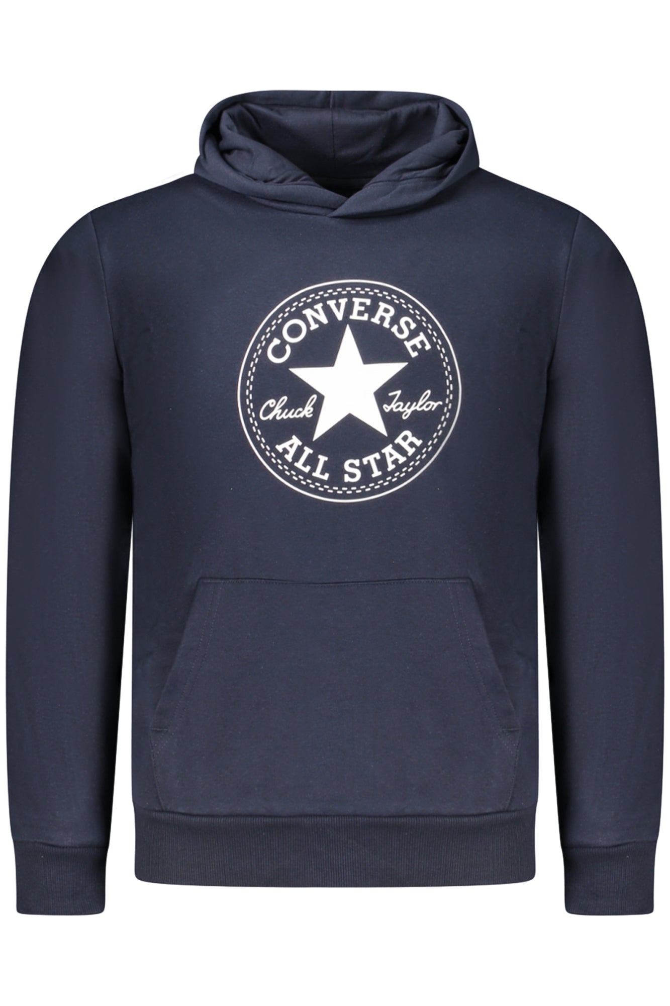 CONVERSE CHILDREN'S BLUE ZIP-UP SWEATSHIRT 