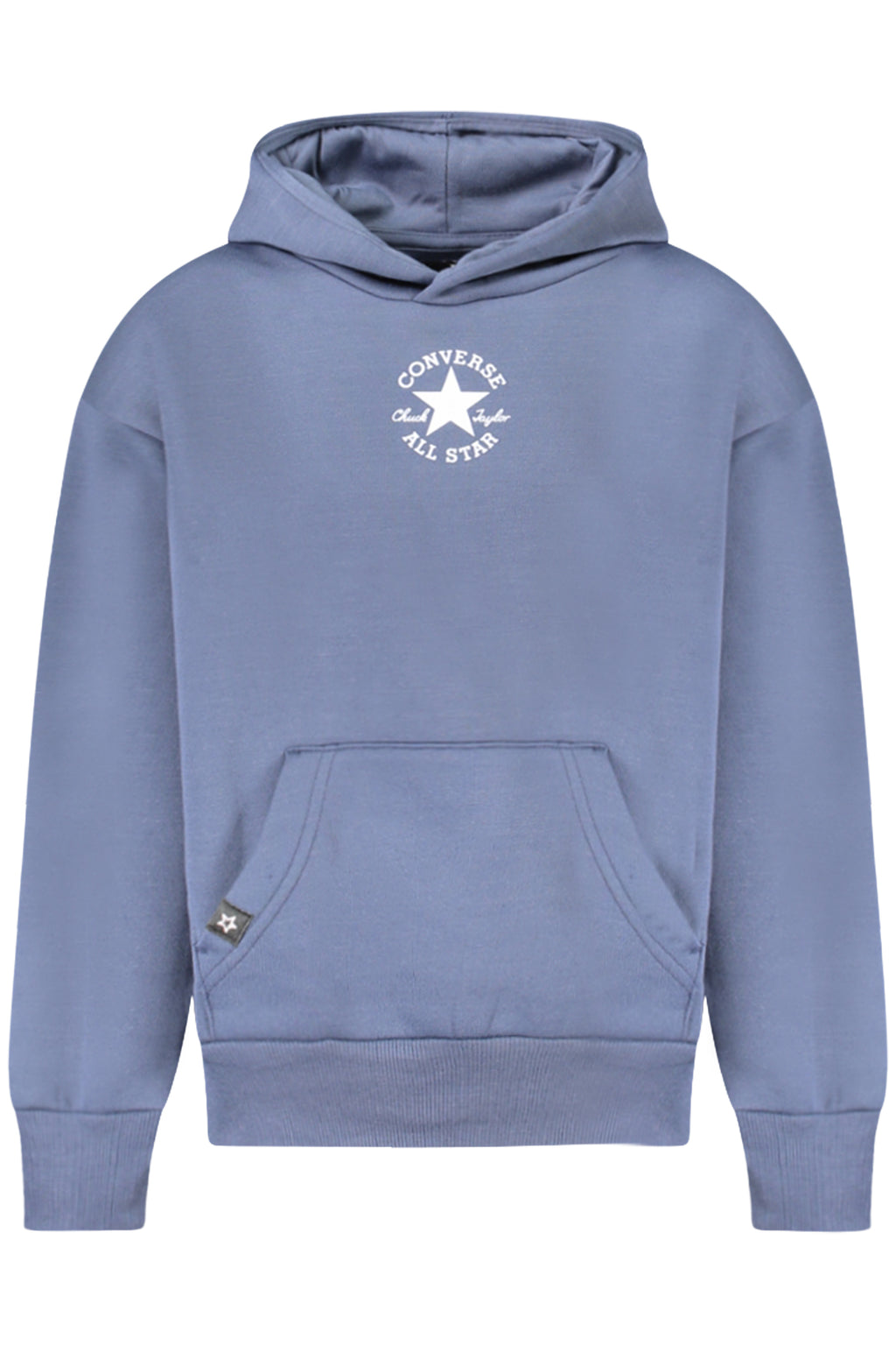 SUDADERA CONVERSE AZUL CON CREMALLERA PARA NIÑOS 