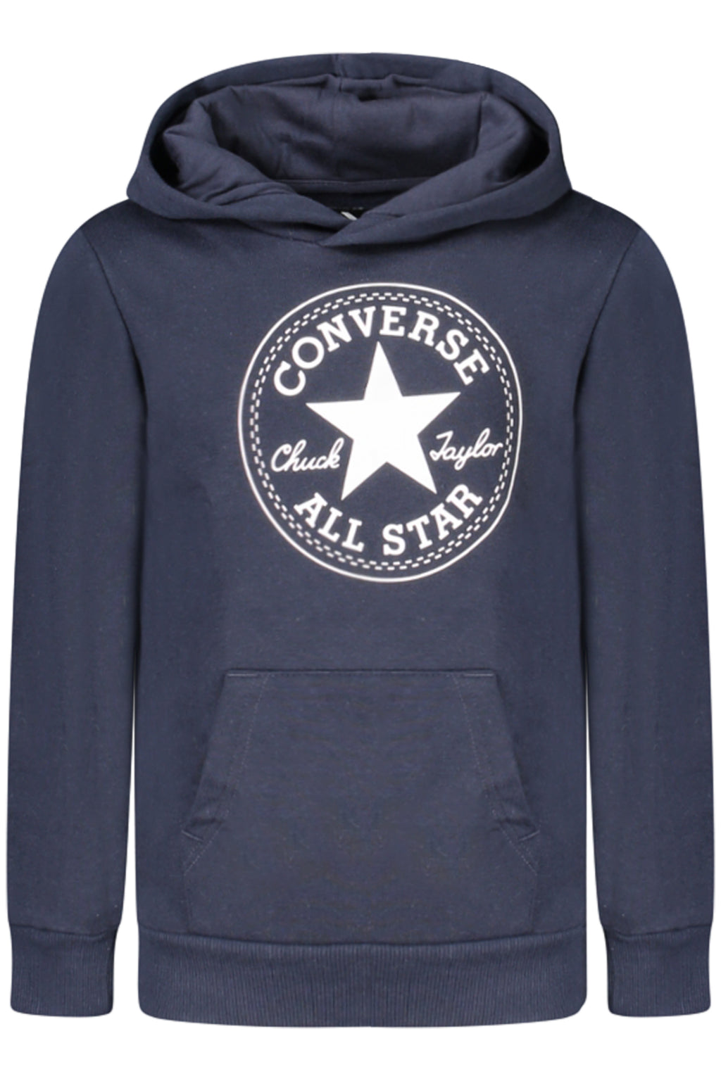 CONVERSE CHILDREN'S BLUE ZIP-UP SWEATSHIRT 