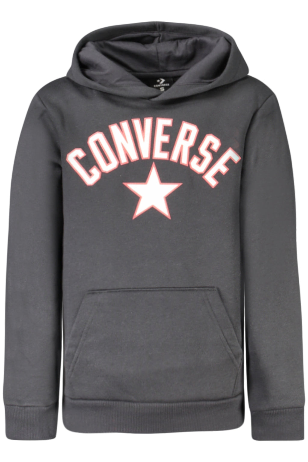 Converse Black Zip-Up Hoodie for Kids 