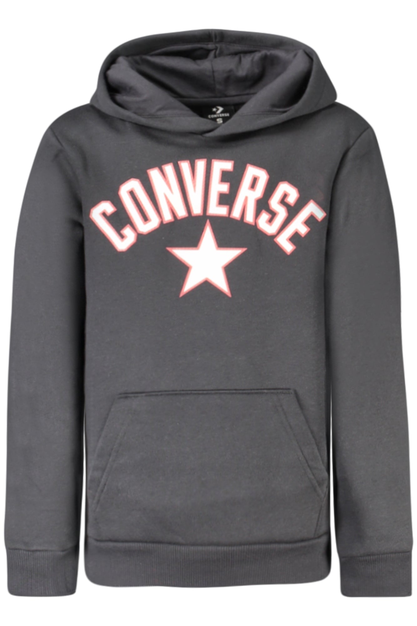 Converse Black Zip-Up Hoodie for Kids 