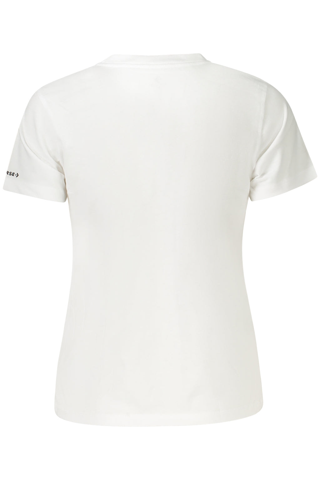 Converse Girls' Short-Sleeved T-SHIRT, White 