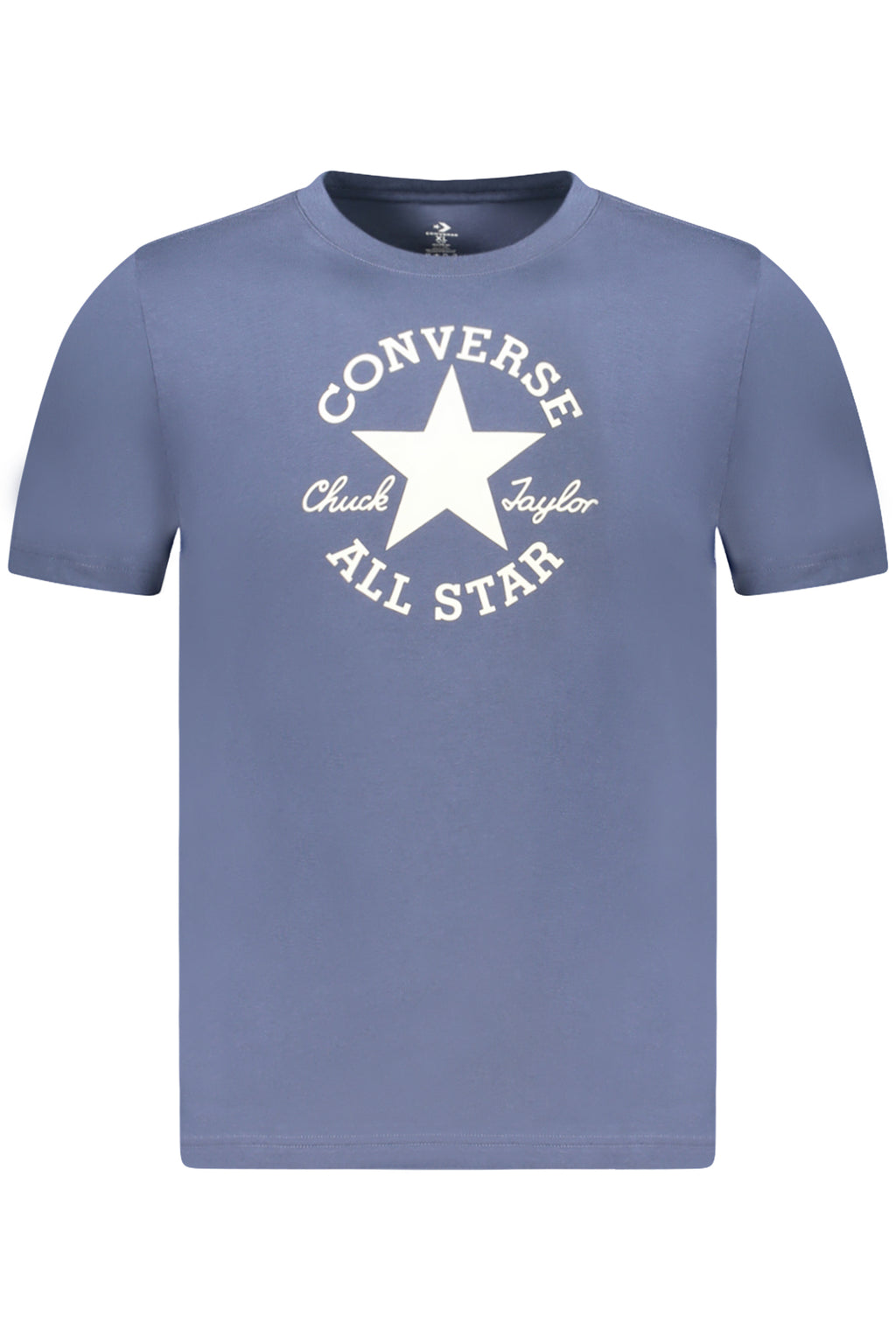 CONVERSE T-SHIRT MANICHE CORTE BAMBINO BLU