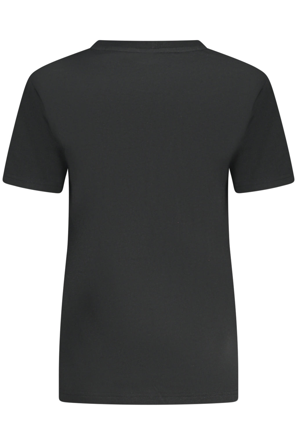 Camiseta de manga corta Converse para mujer, negra 