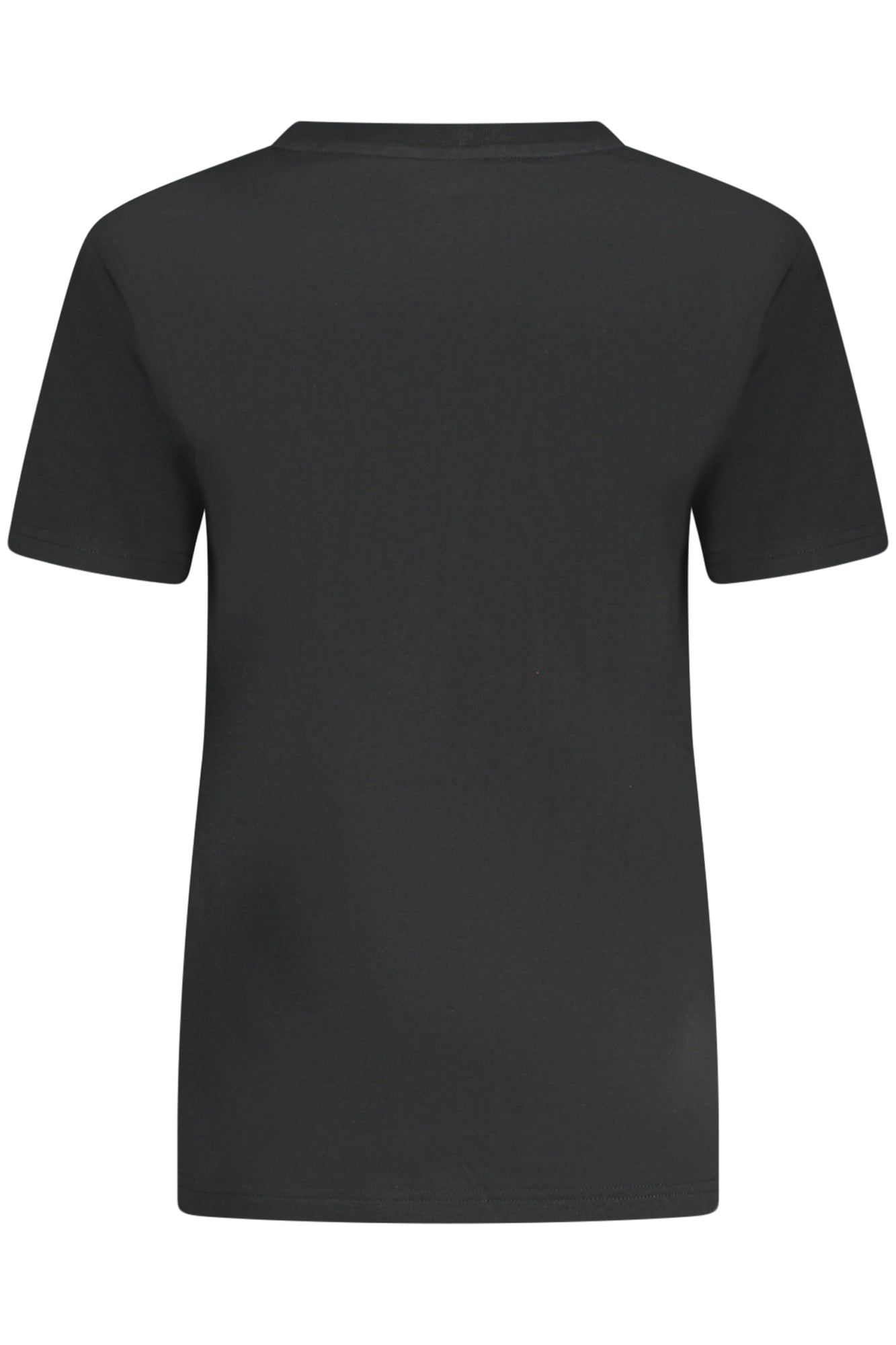 Camiseta de manga corta Converse para mujer, negra 