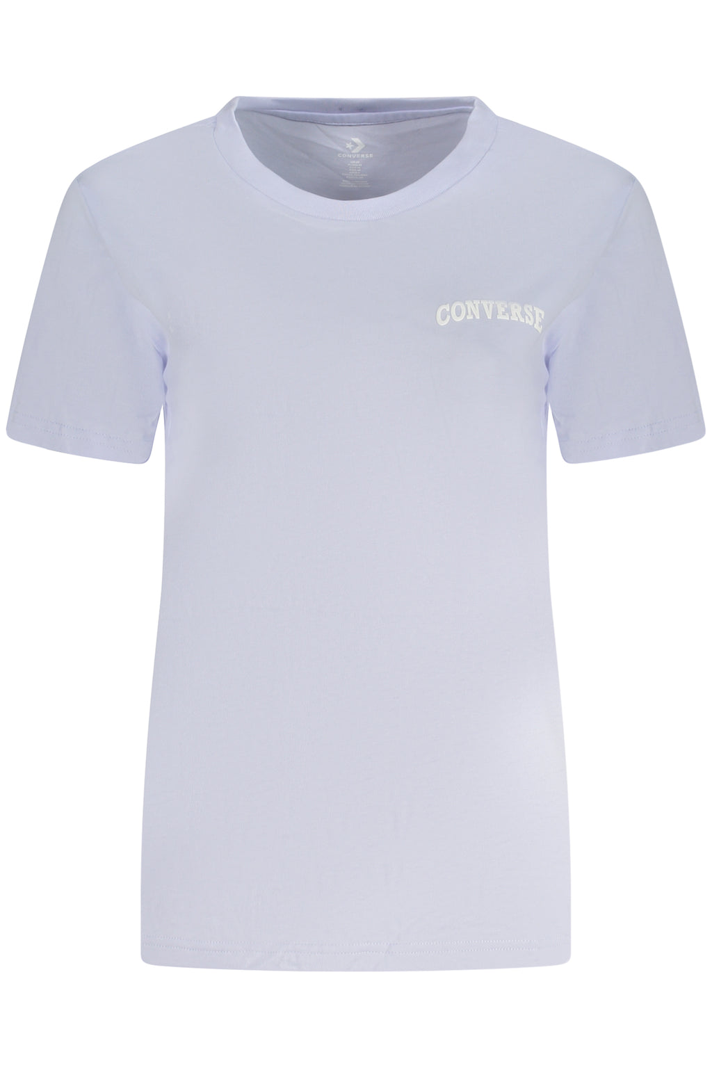 CAMISETA CONVERSE DE MANGA CORTA MORADA PARA MUJER 