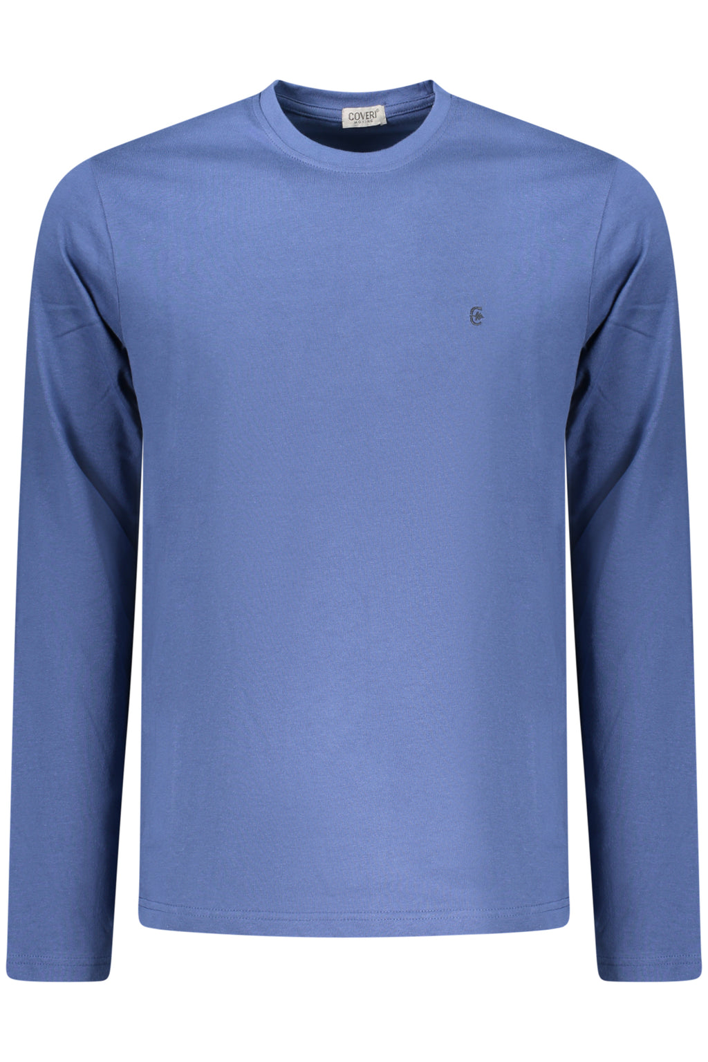 COVERI MOVING MEN'S LONG-SLEEVED T-SHIRT, BLUE 