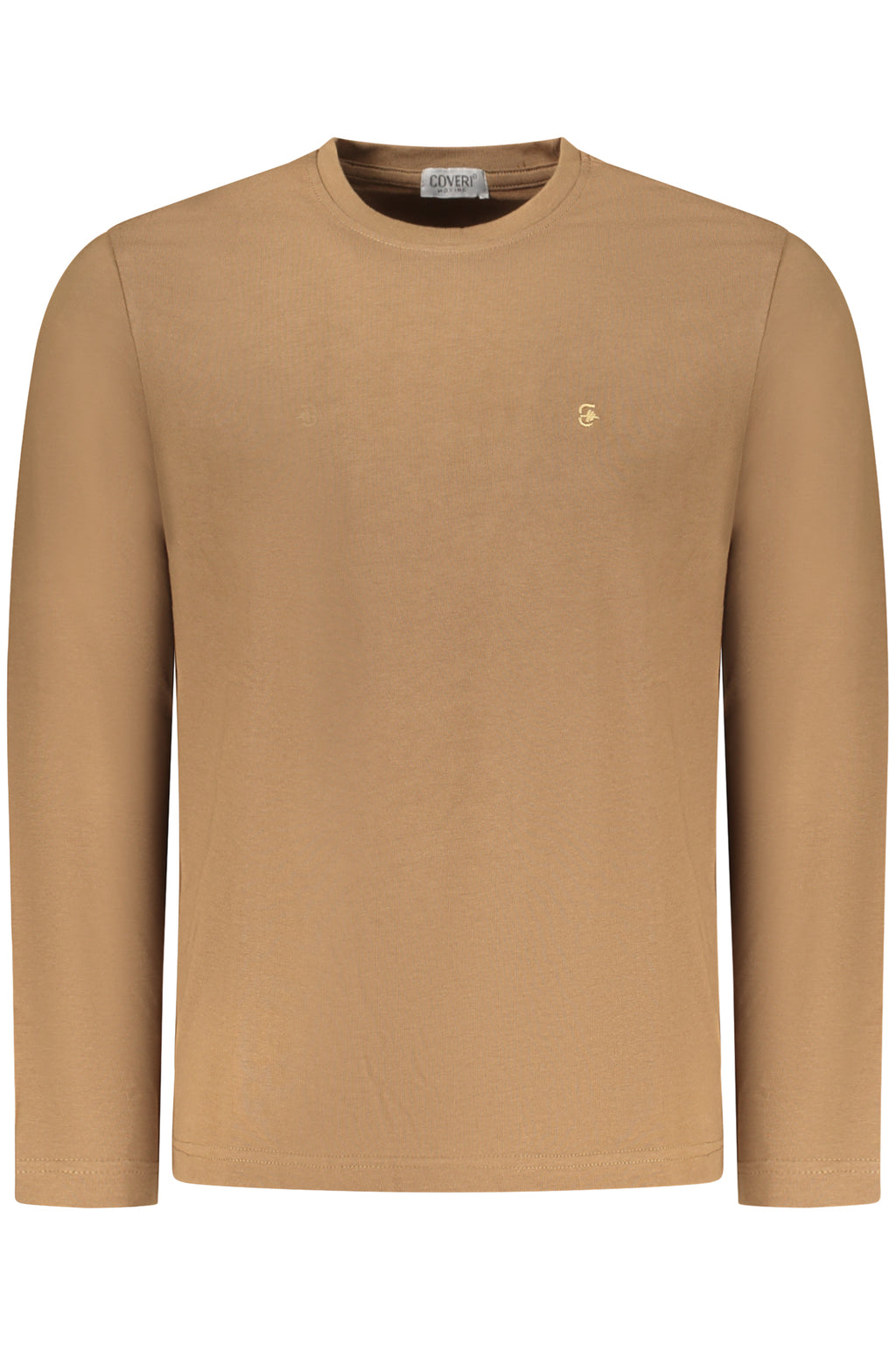 COVERI MOVING T-SHIRT MANICHE LUNGHE UOMO MARRONE
