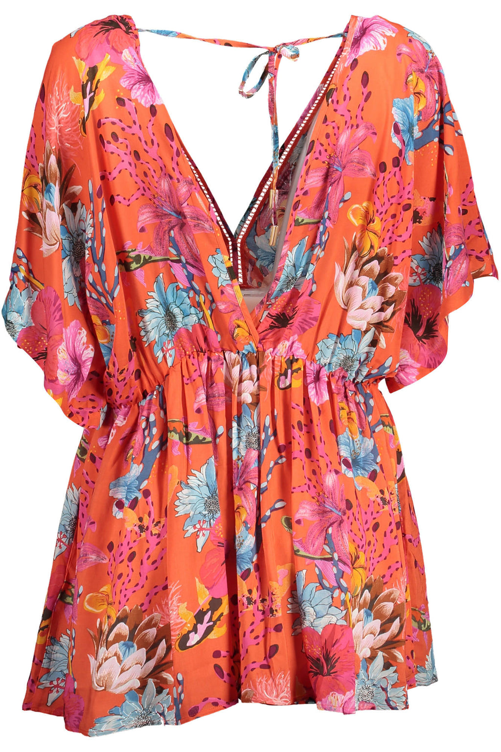 DESIGUAL WOMEN'S SHORT DRESS IN RED 