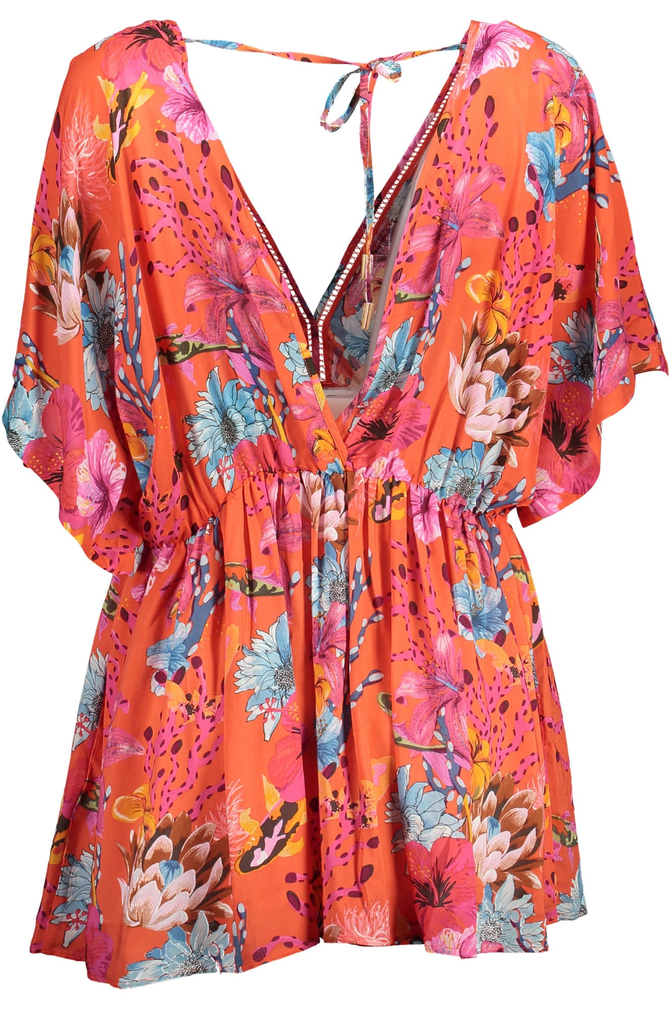 DESIGUAL WOMEN'S SHORT DRESS IN RED 