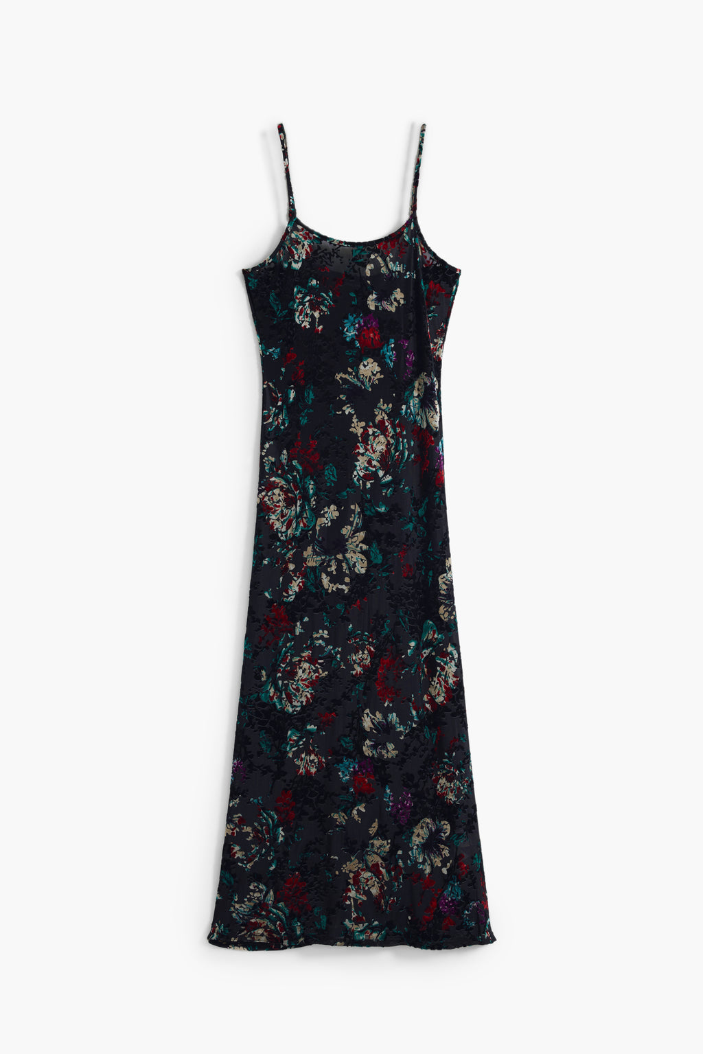 DESIGUAL WOMEN'S LONG BLACK DRESS 