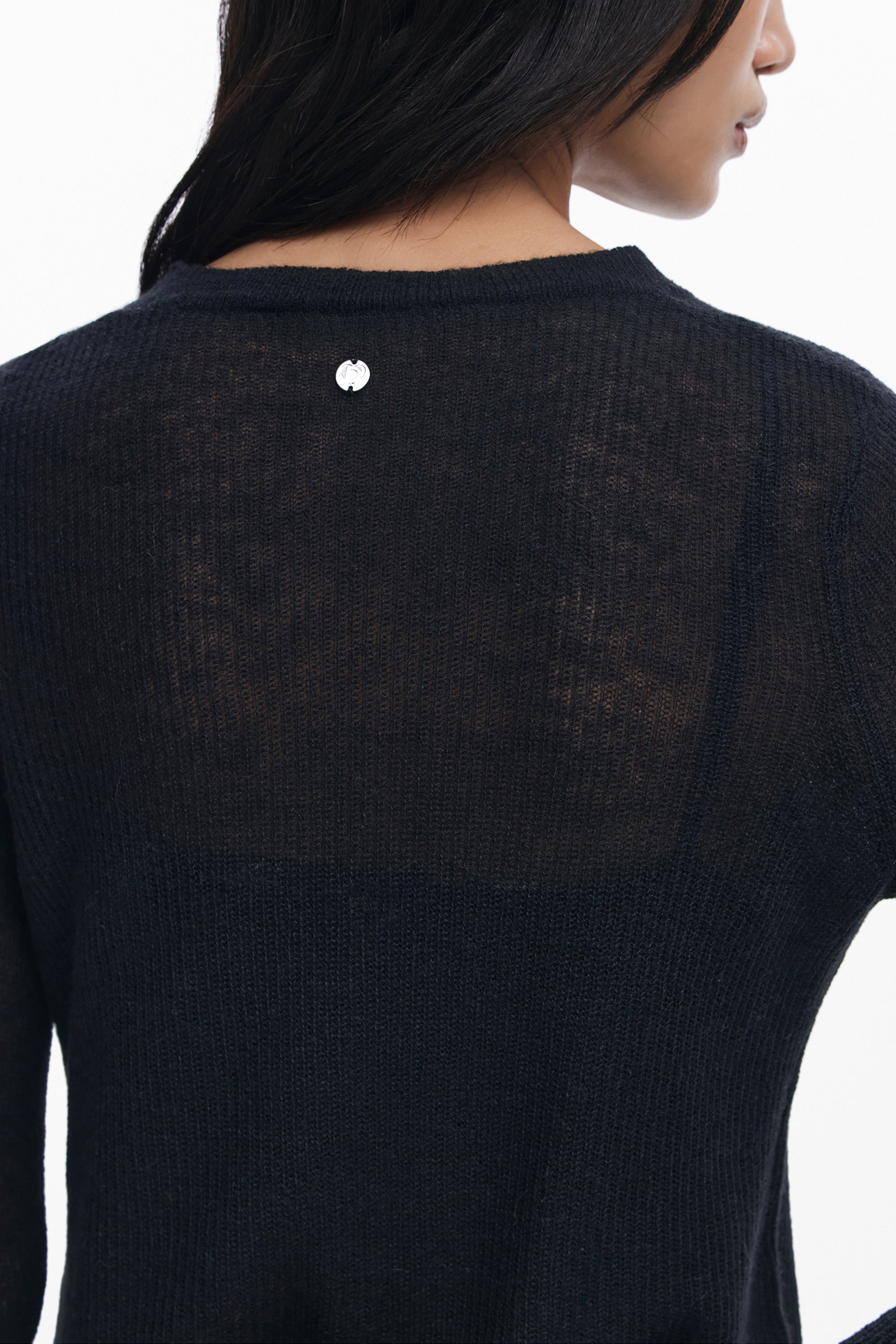 DESIGUAL WOMEN'S LONG BLACK DRESS 