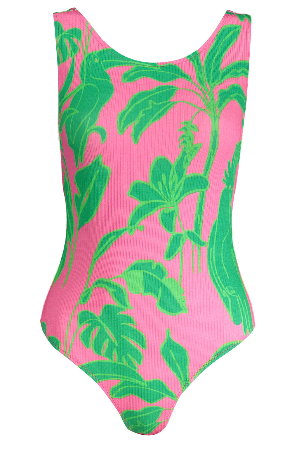 DESIGUAL WOMEN'S PINK TANK TOP BODYSUIT 