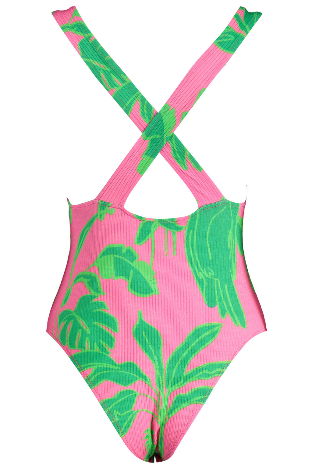 DESIGUAL WOMEN'S PINK TANK TOP BODYSUIT 