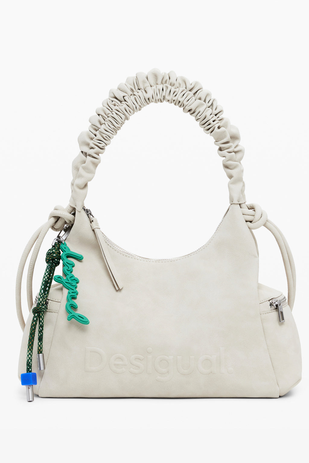 BOLSO BEIGE DE MUJER DESIGUAL 