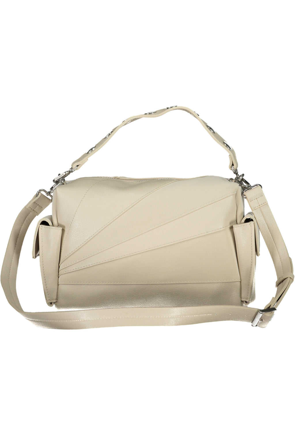 BOLSO BEIGE DE MUJER DESIGUAL 