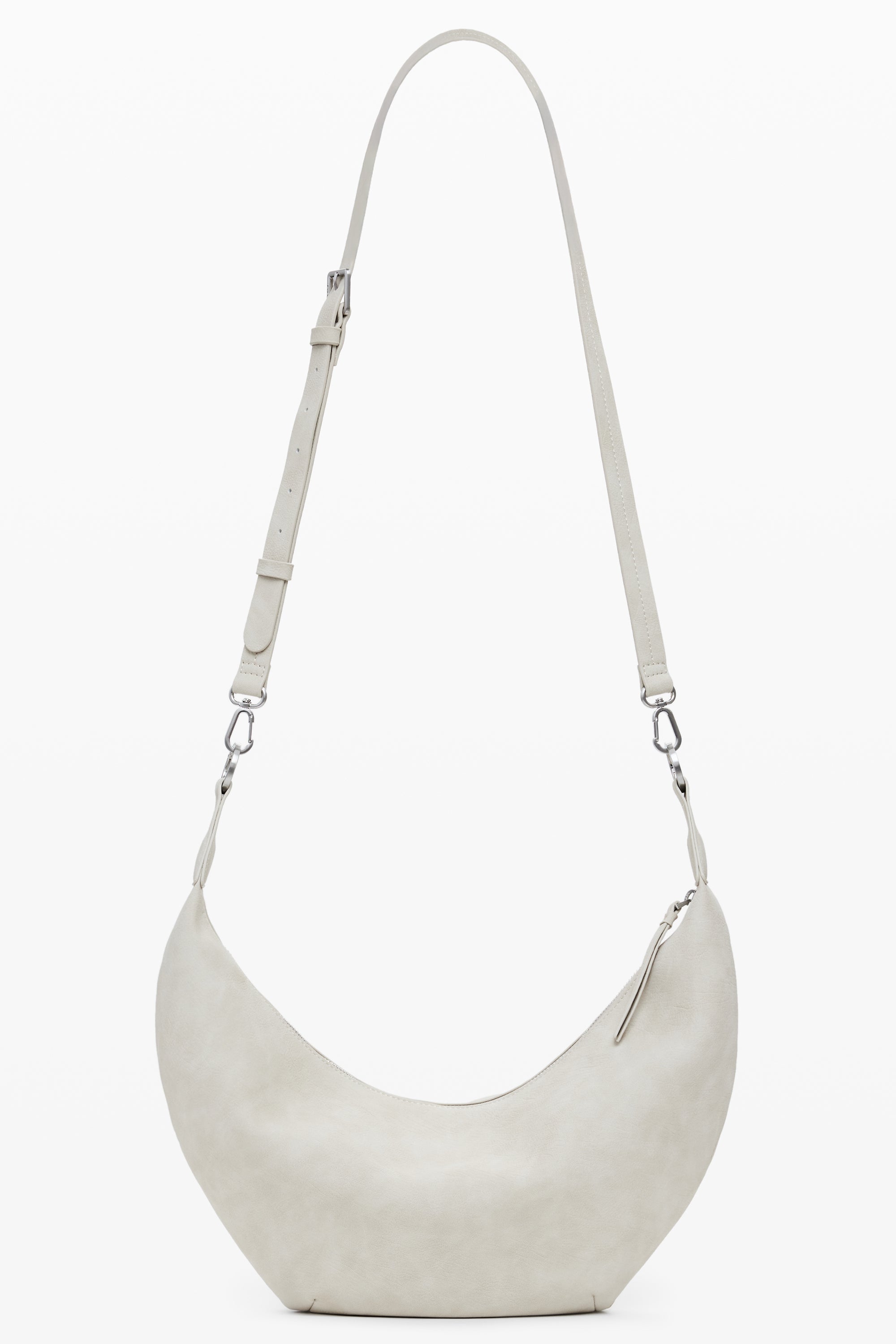 BOLSO BEIGE DE MUJER DESIGUAL 