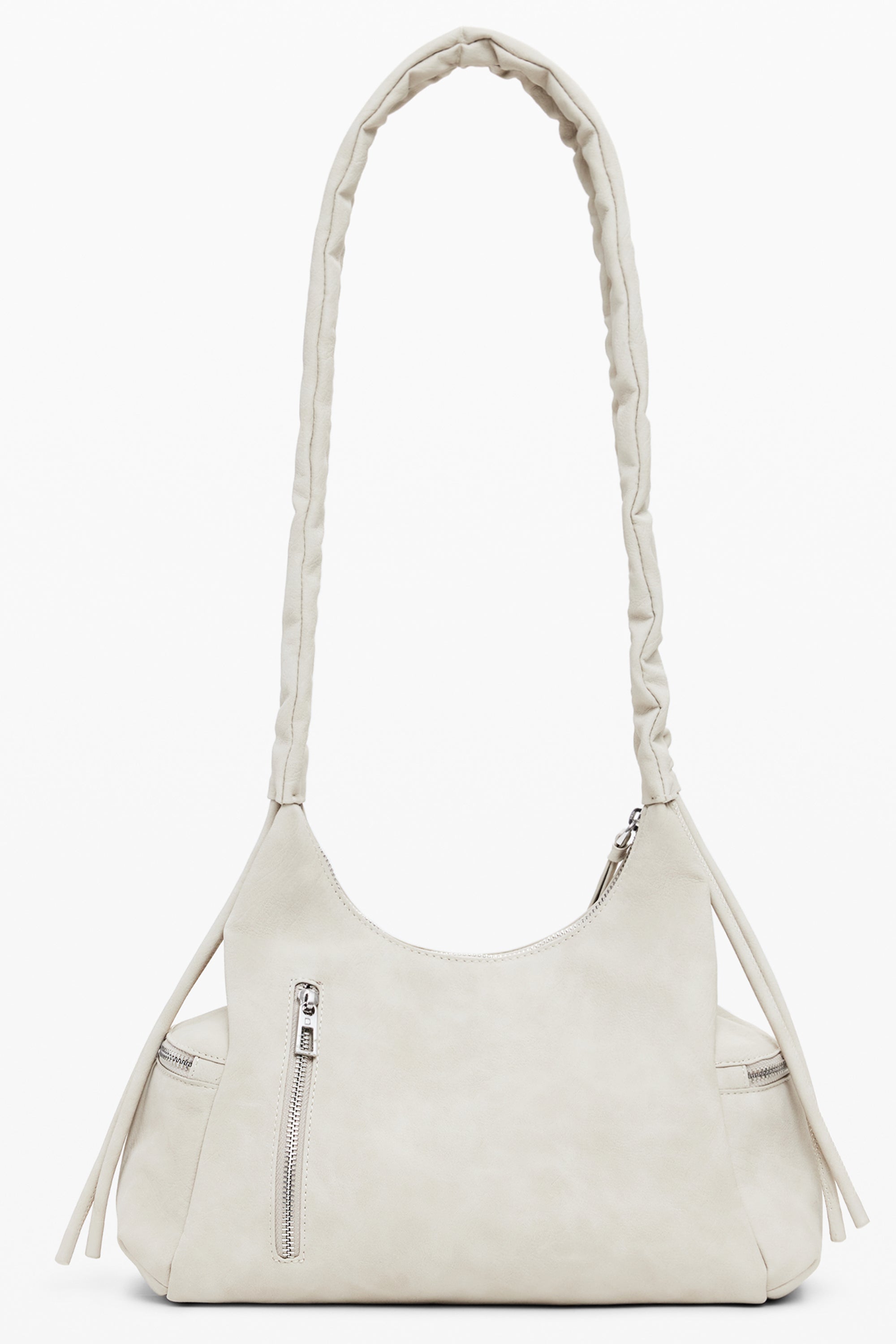 BOLSO BEIGE DE MUJER DESIGUAL 