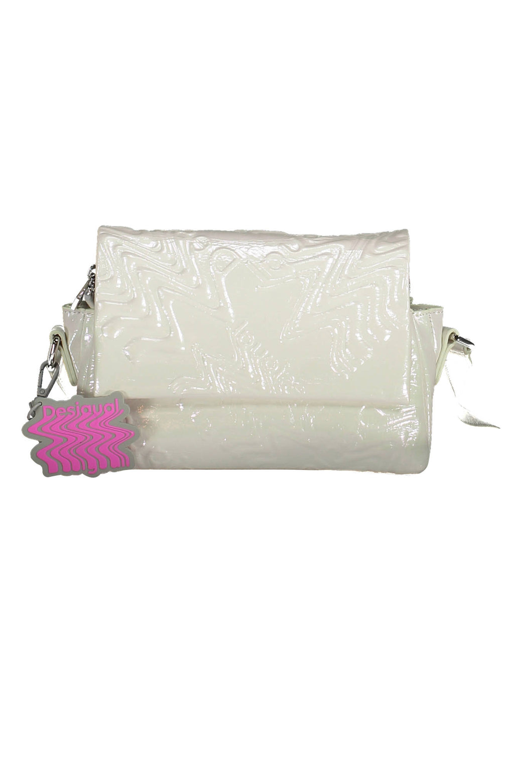 BOLSO BLANCO DE MUJER DESIGUAL