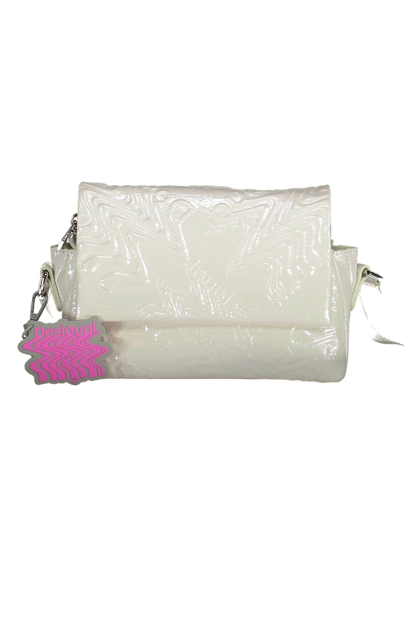 BOLSO BLANCO DE MUJER DESIGUAL