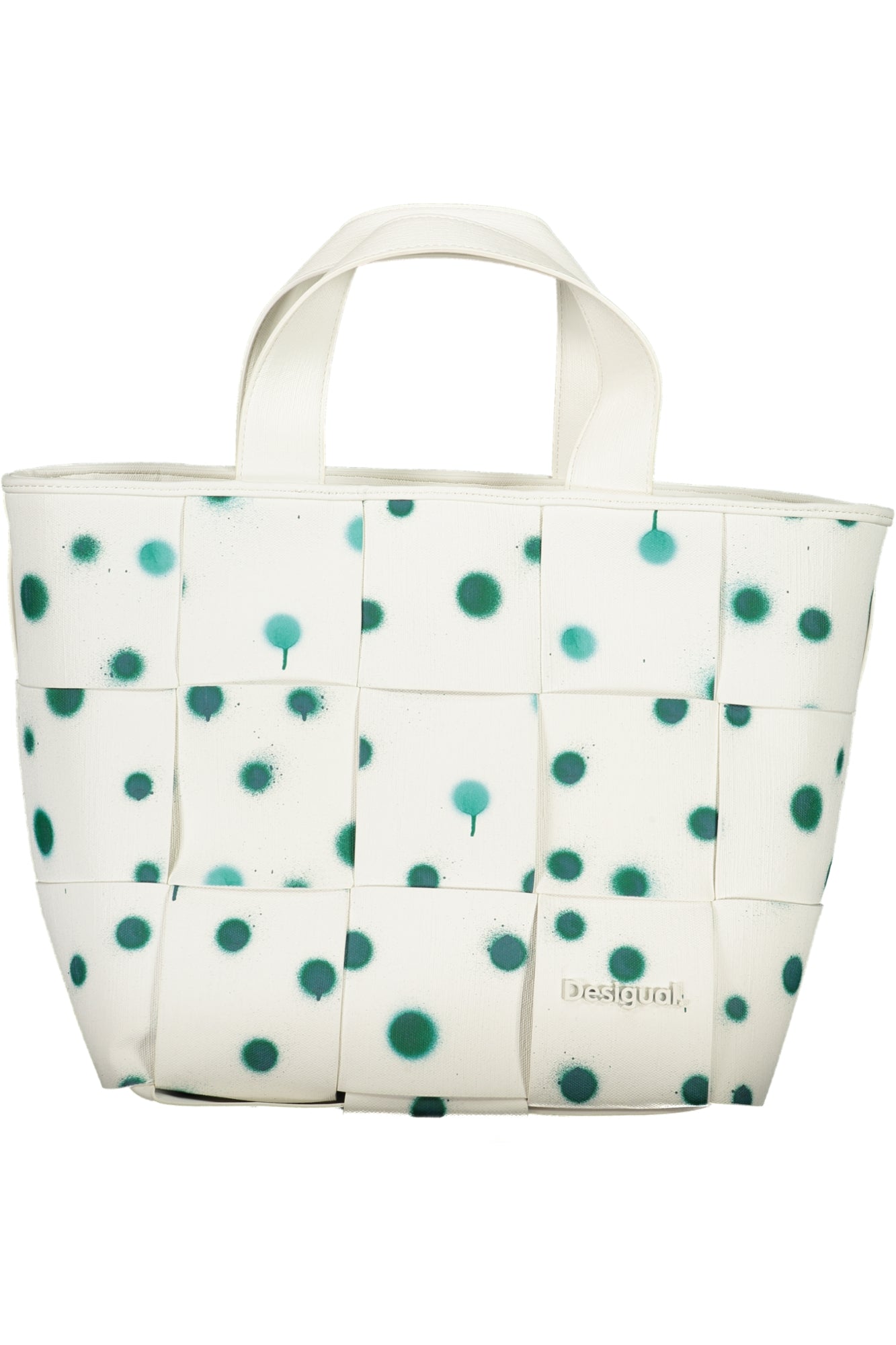 BOLSO BLANCO DE MUJER DESIGUAL