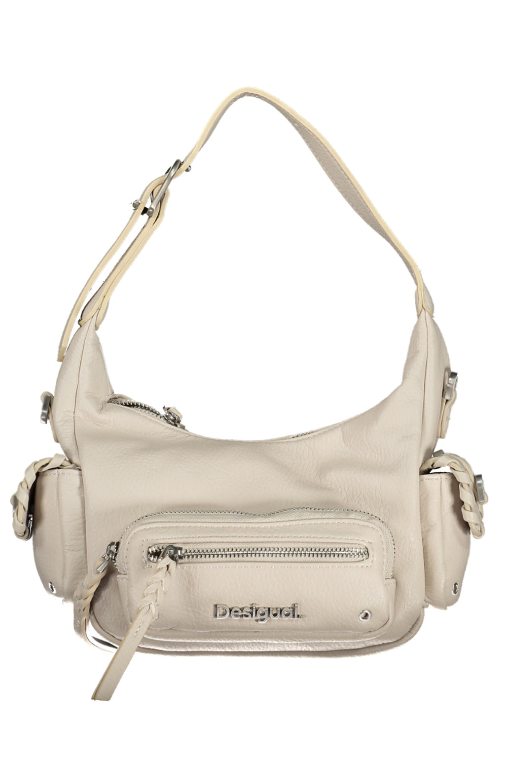 BOLSO BLANCO DE MUJER DESIGUAL