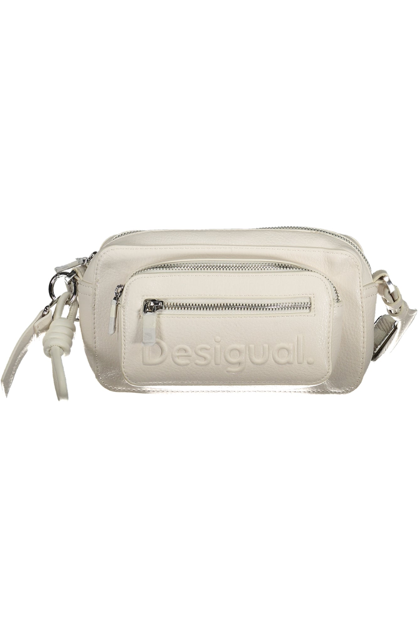 BOLSO BLANCO DE MUJER DESIGUAL