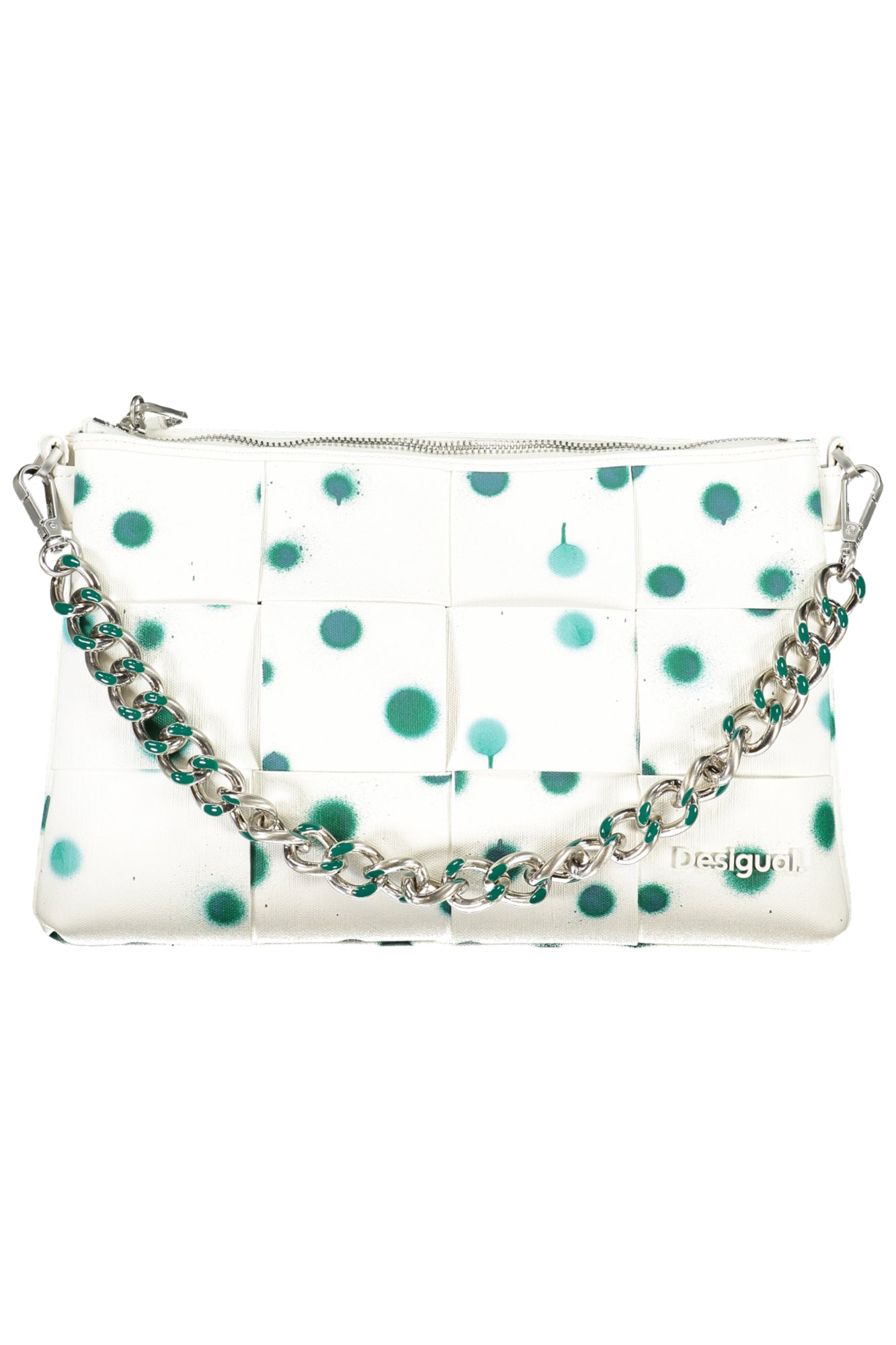 BOLSO BLANCO DE MUJER DESIGUAL
